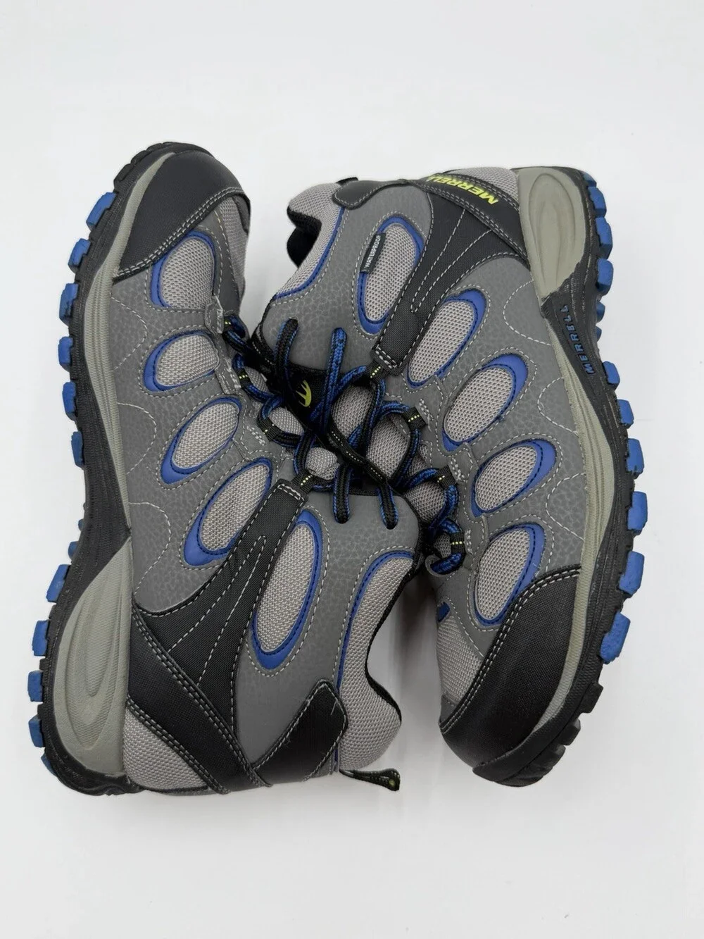 Merrell Hilltop Ventilator Boys Size 7M Mid Hiking Boot Mid Waterproof